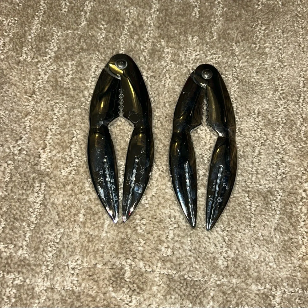 Lobster Claw Crab Crackers Stainless Steel Set Of 2